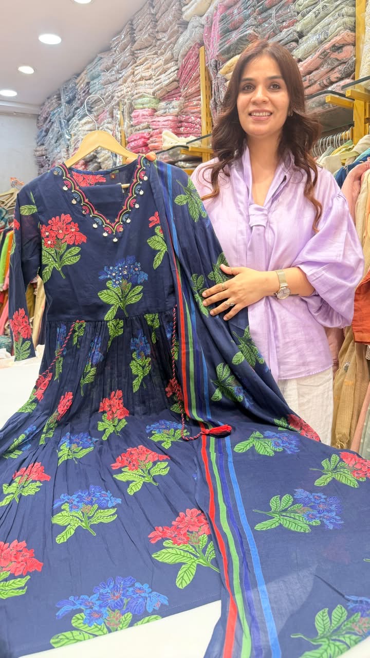 The Secret Garden Anarkali Collection