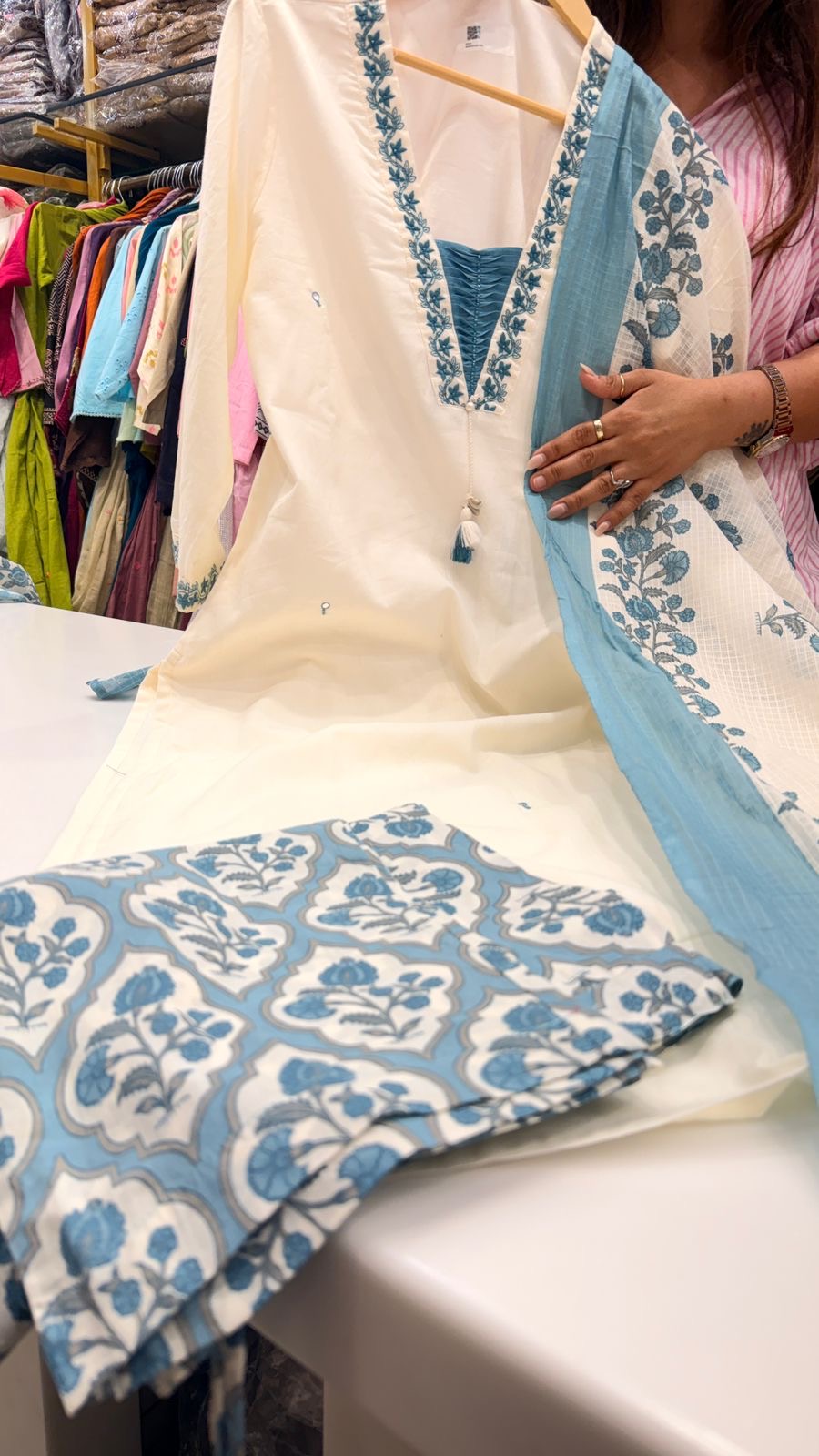 Sunkissed Cotton Tales ~ Lilac & Blue