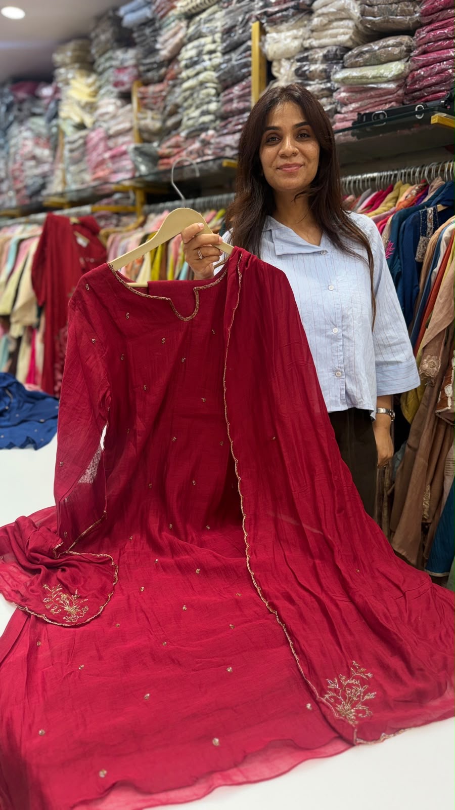 The Midnight Atelier ⭐ Mul Chanderi Luxe