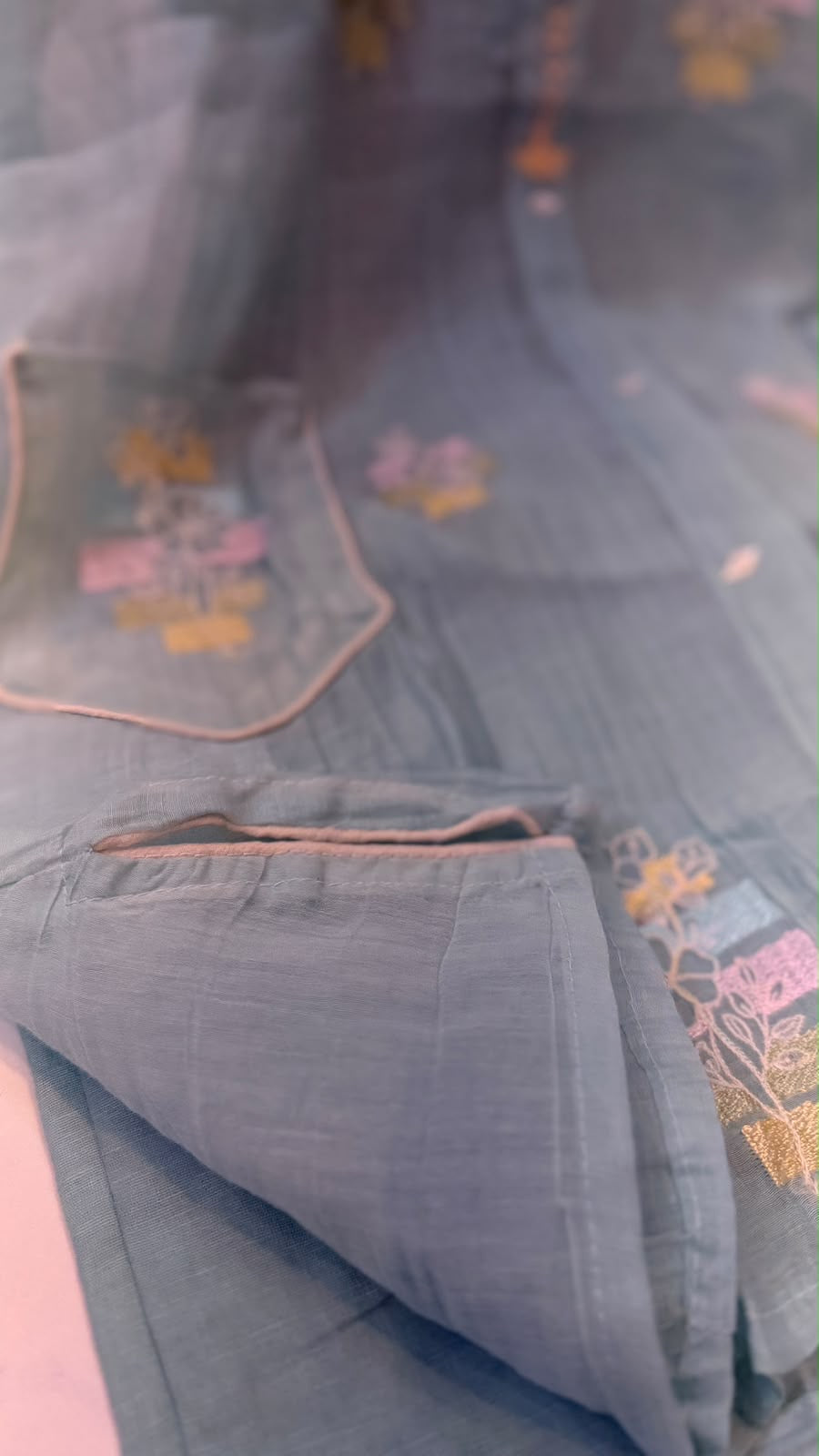 Pastel in Practice – Mul Chanderi Co-ord Set