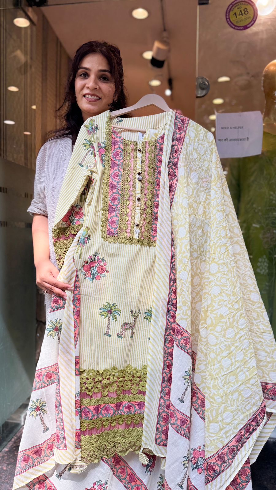 Whispered Lace Bloom Suit Set