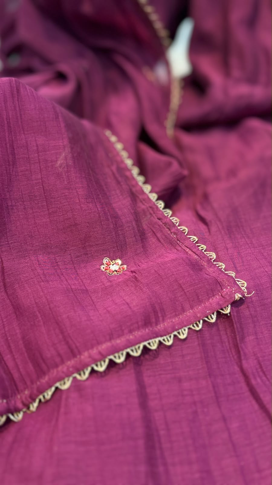 The Jewel Lineage – Luxe Mul Chanderi Suit Set