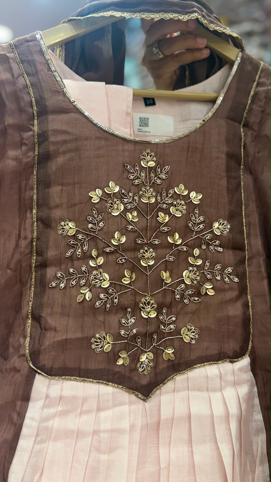 ~ Windsor Bloom Mul Chanderi ~