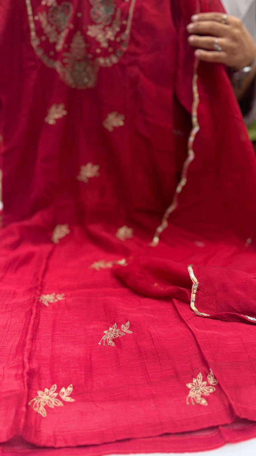Solstice Flora Mul Chanderi