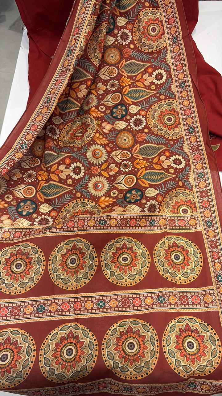 The Folk Flower – Embroidered Suit Set