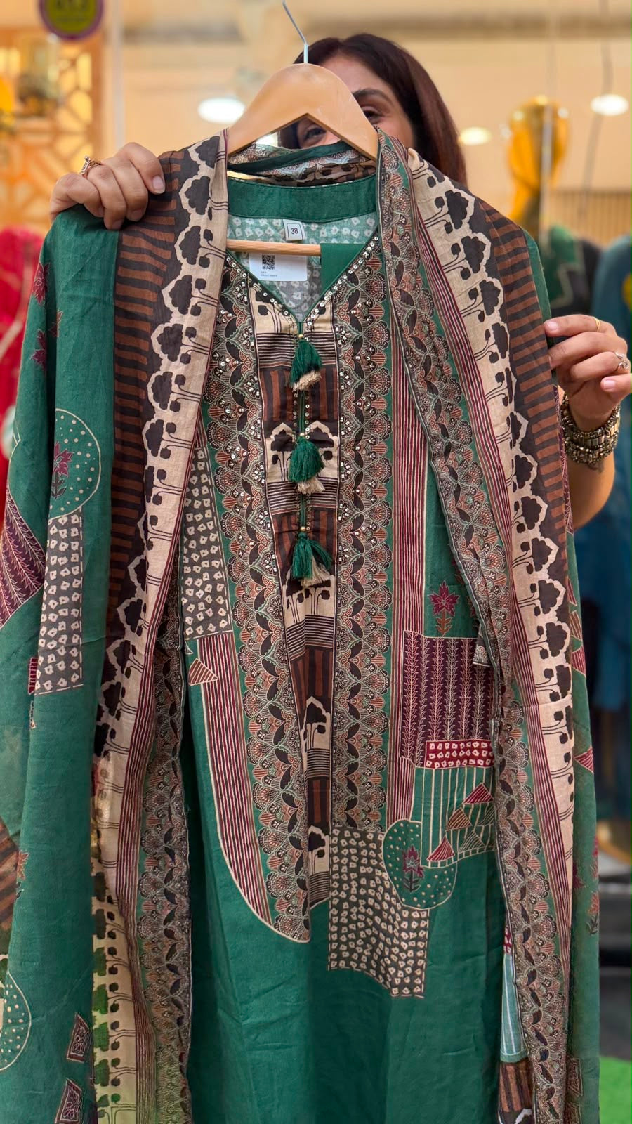 The Folk Edit – Printed Suit Set ⭐