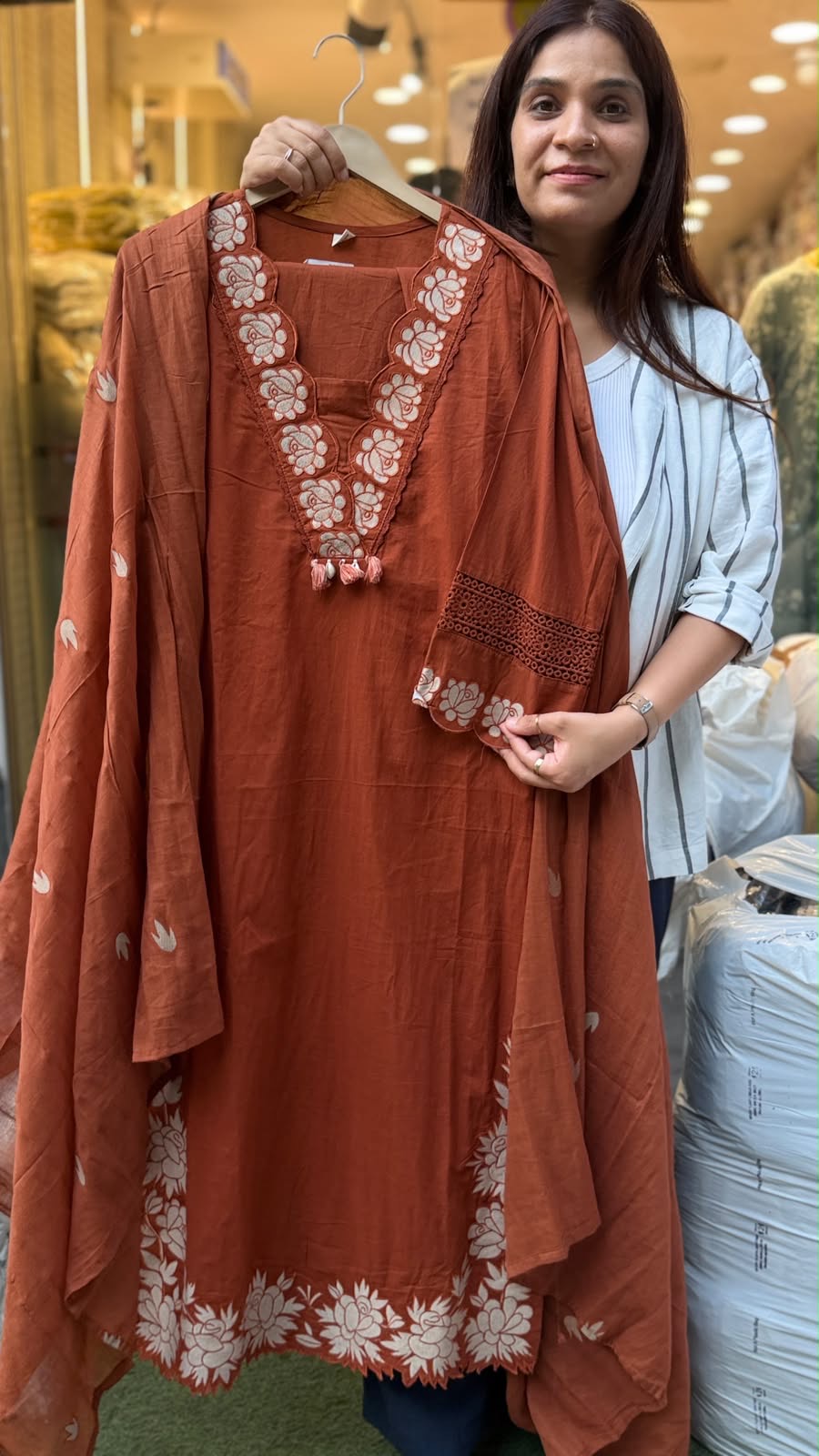 Loom & Bloom Cotton Set— “ pushpa”
