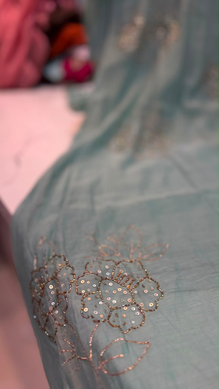 Petals After Rain – Embellished Suit Set