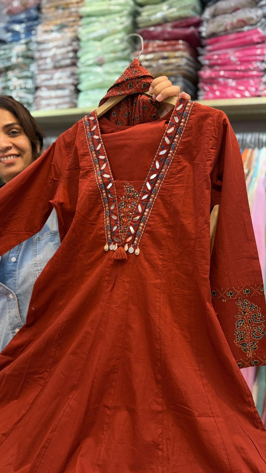 Gaargi Ember Anarkali Set