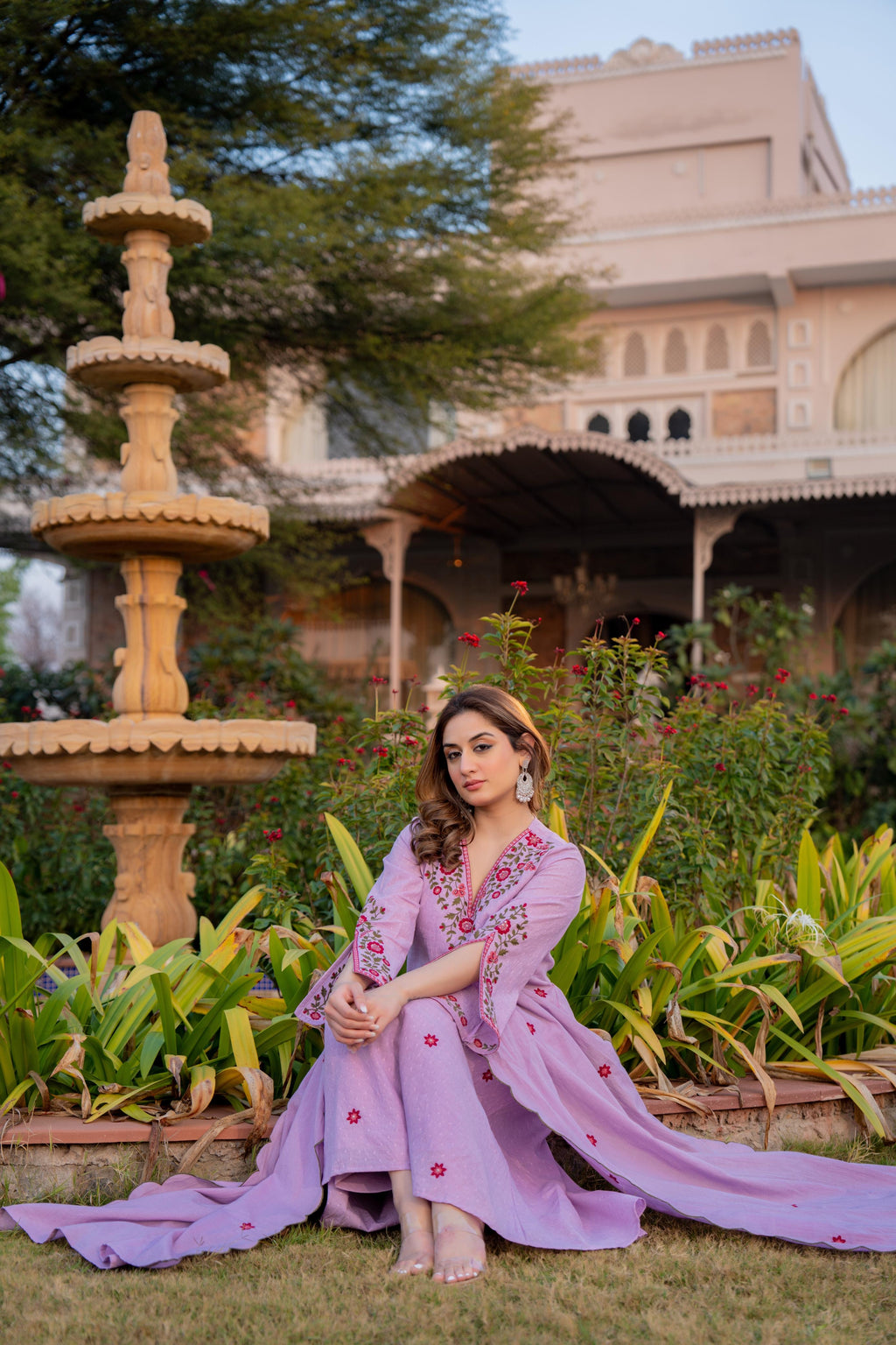 Petal Rhythm – Dobby Mul Cotton Edit