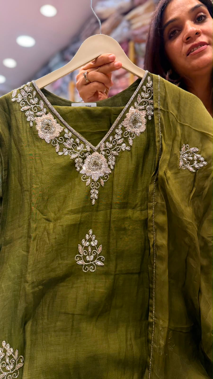 The Enchanted Loom— Mul Chanderi Trinity
