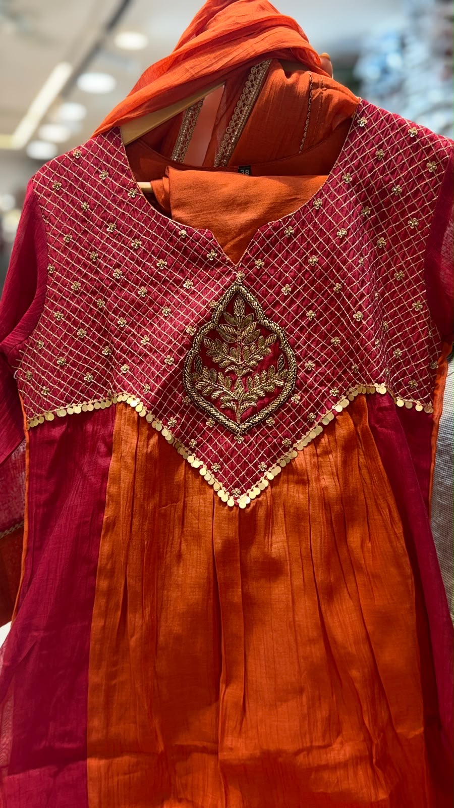 The Twofold Theory – Mul Chanderi Suit Set ⭐