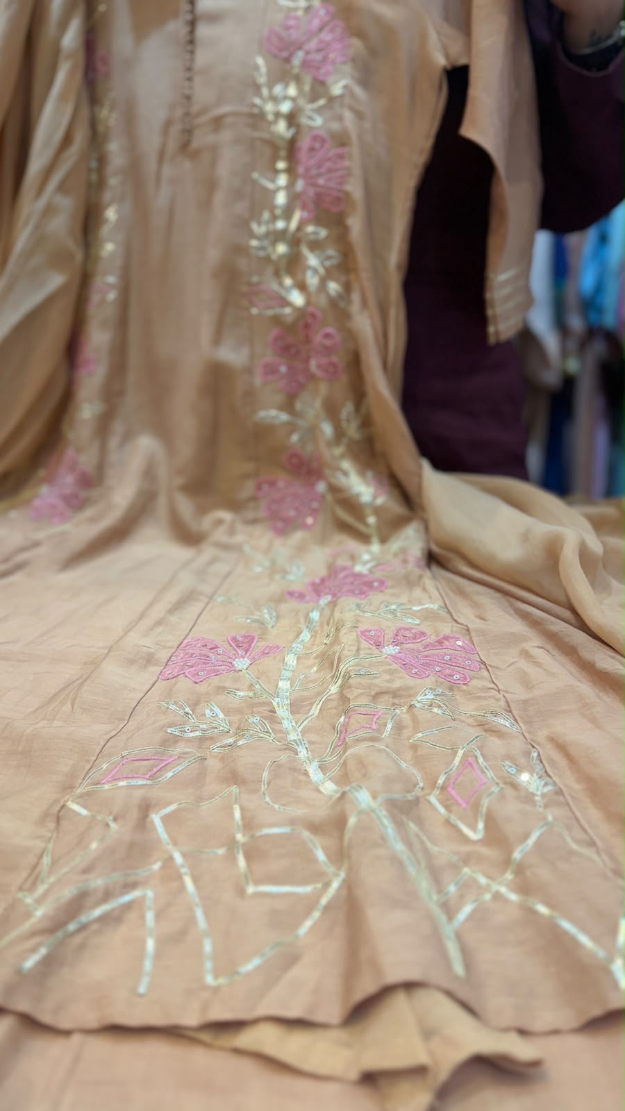 Golden Bloom Atelier – Mul Chanderi Collection