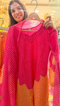 The Colour Detour – Banarasi Kota Doria Farsi Set