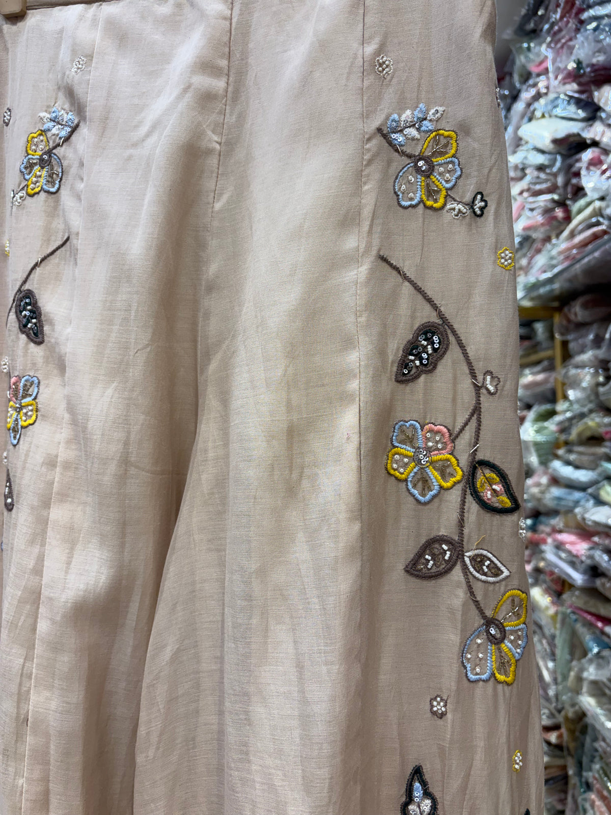 The Bloom Theory – Embroidered Luxury Co-ord Set