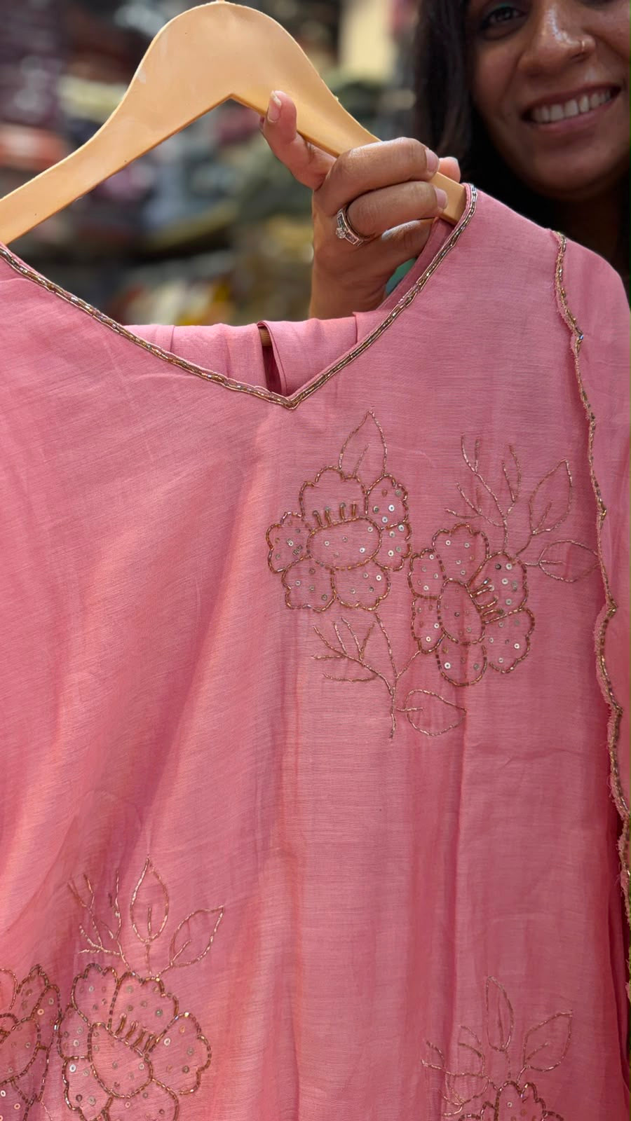 Petals After Rain – Embellished Suit Set