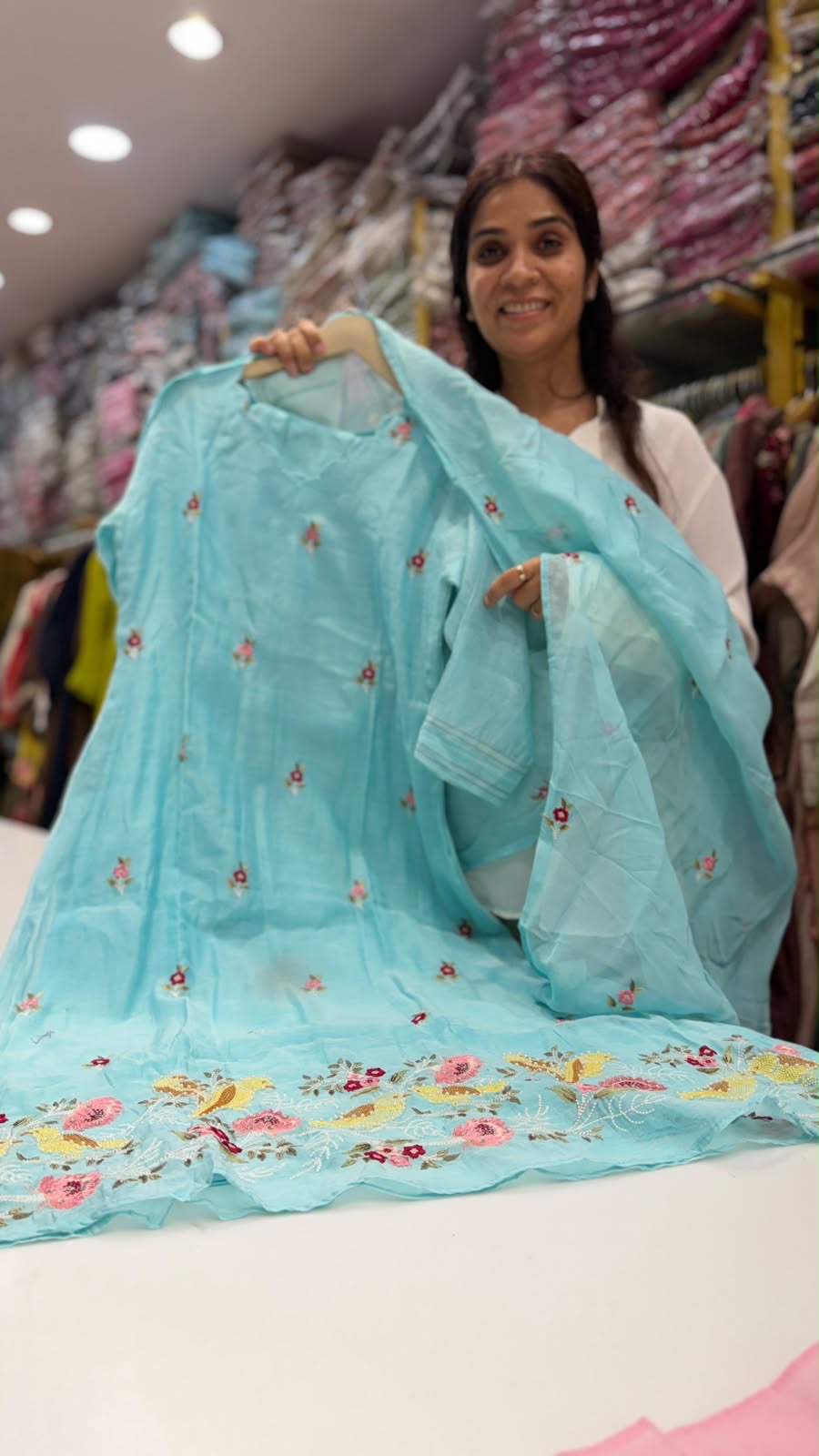 Blushbird Mul Chanderi Collection