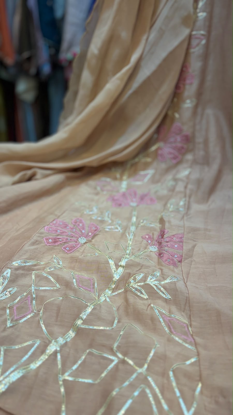 Golden Bloom Atelier – Mul Chanderi Collection