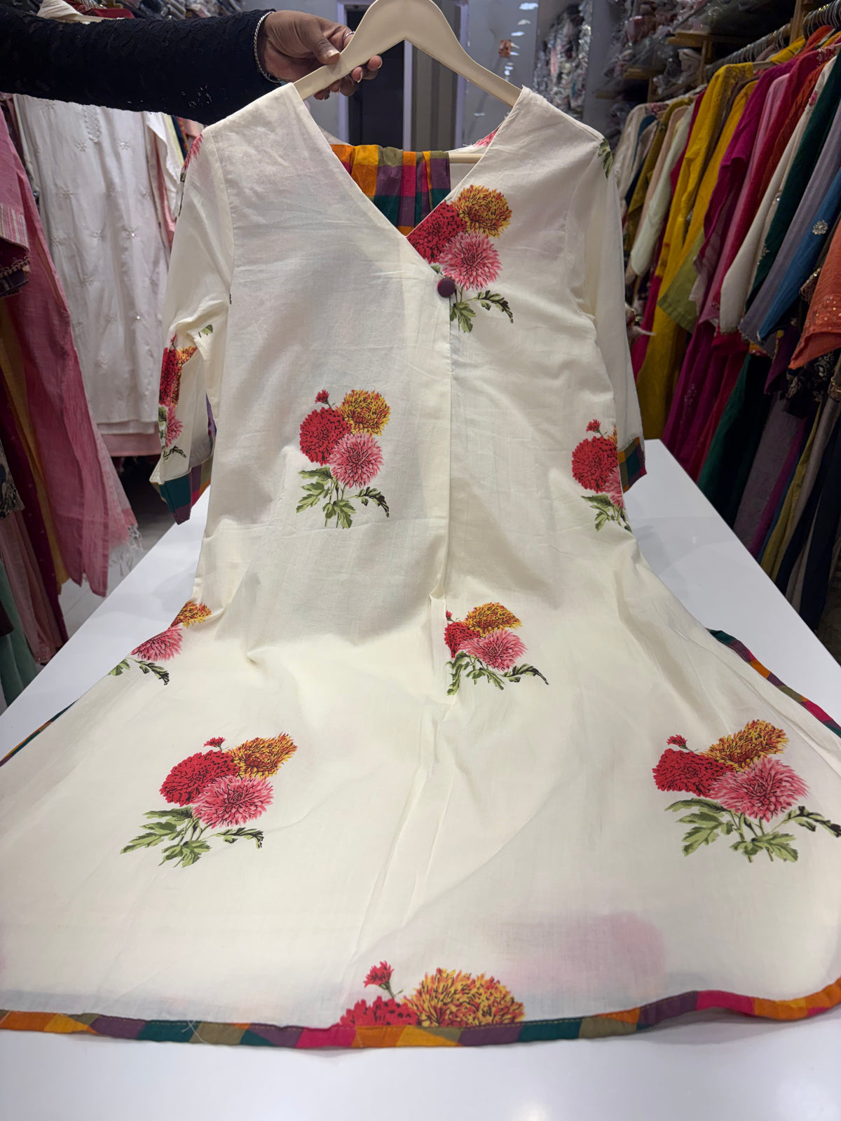 Checks in Bloom – Faarsi Salwar Set