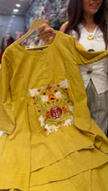 The Royal Harvest Co-ord Set— Mul Chanderi