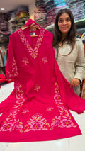 A Garden Set Ablaze – Embroidered Suit Set