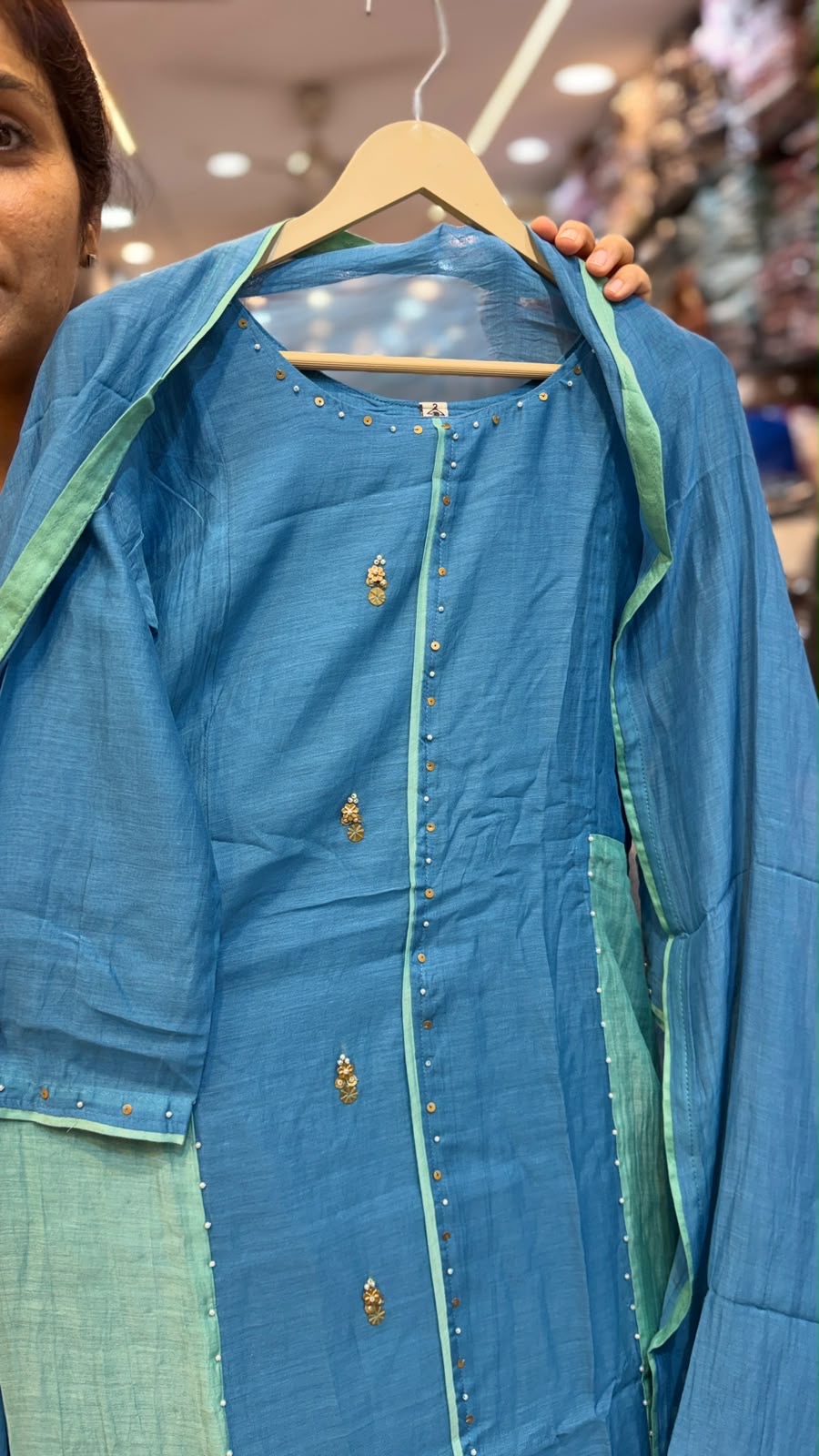 Colour Cocktail – Mul Chanderi Suit Set ⭐