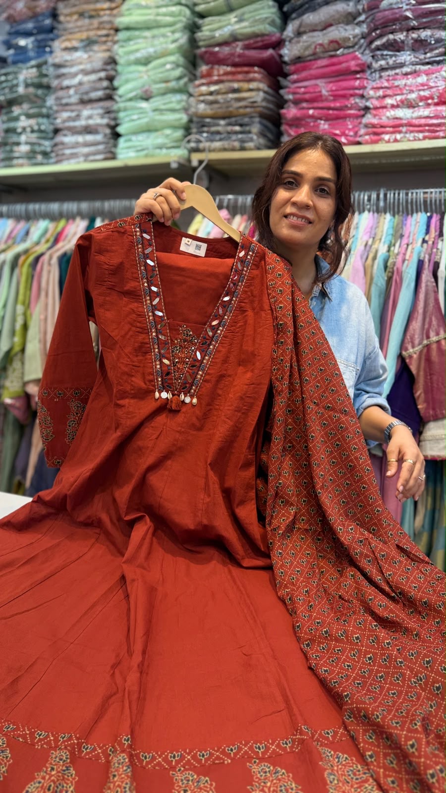 Gaargi Ember Anarkali Set