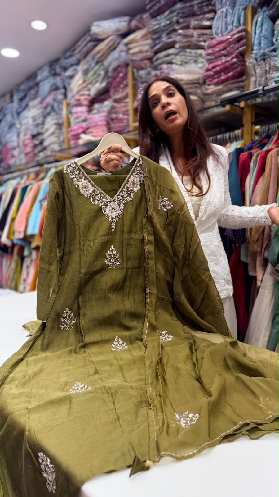 The Enchanted Loom— Mul Chanderi Trinity