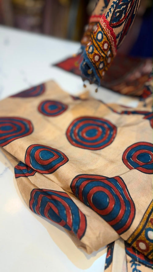 Nomad Heirloom – Mirrorwork Kalamkari Suit Set