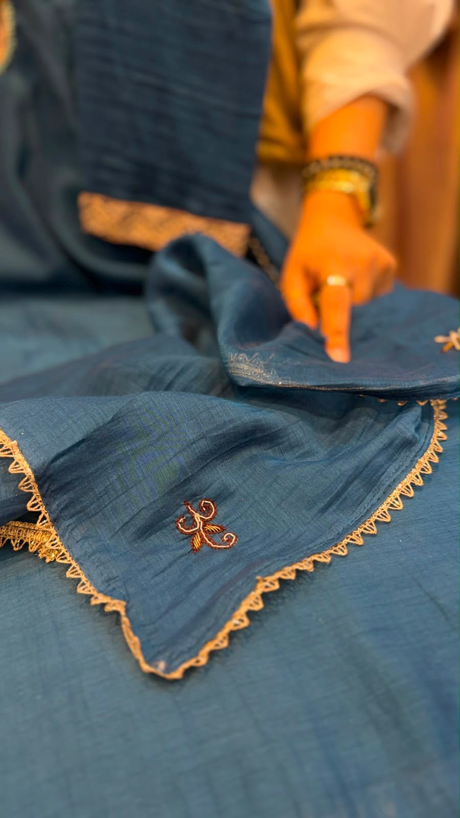 The Heritage Luxe – Mul Chanderi Suit Set