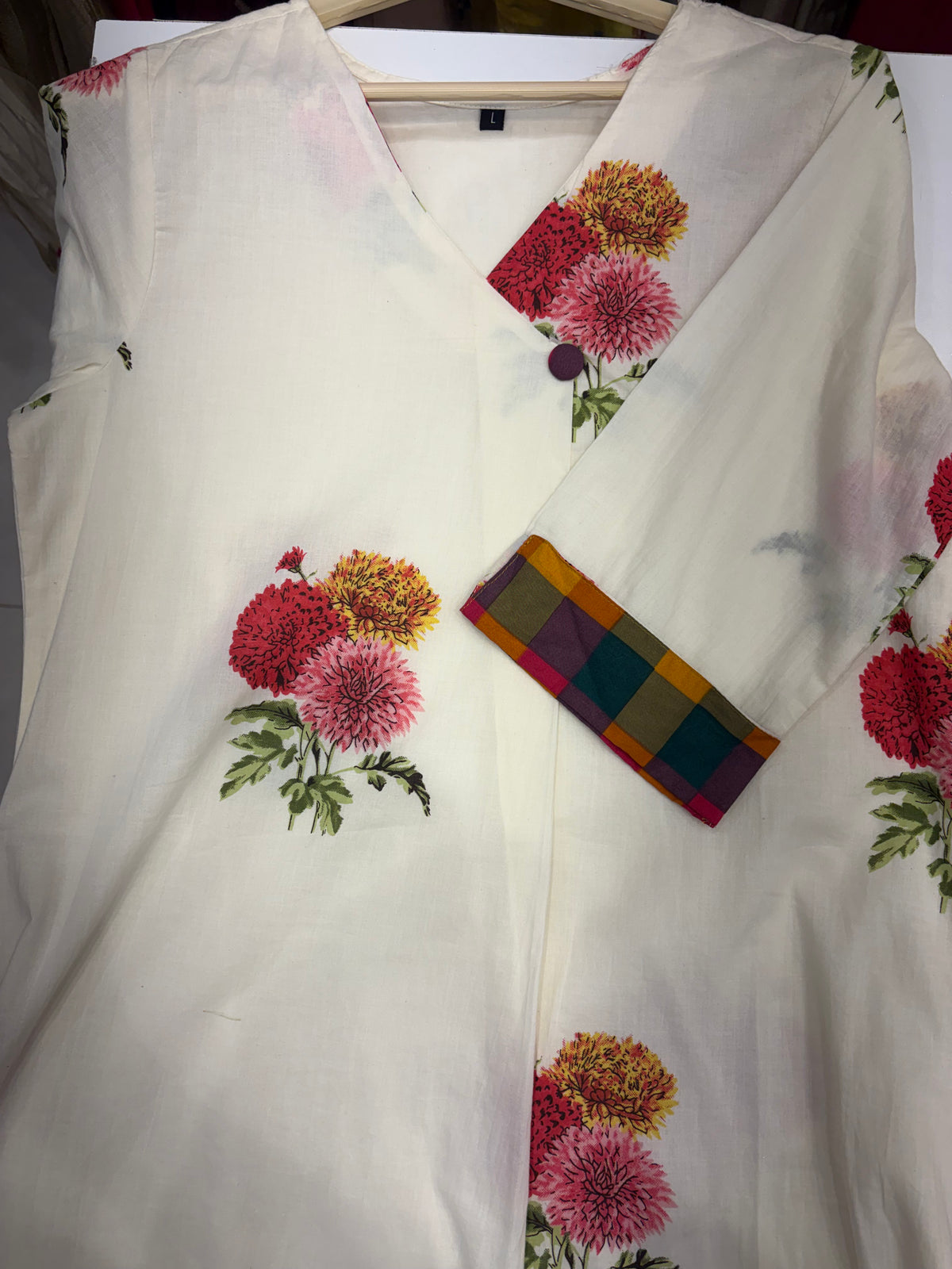 Checks in Bloom – Faarsi Salwar Set