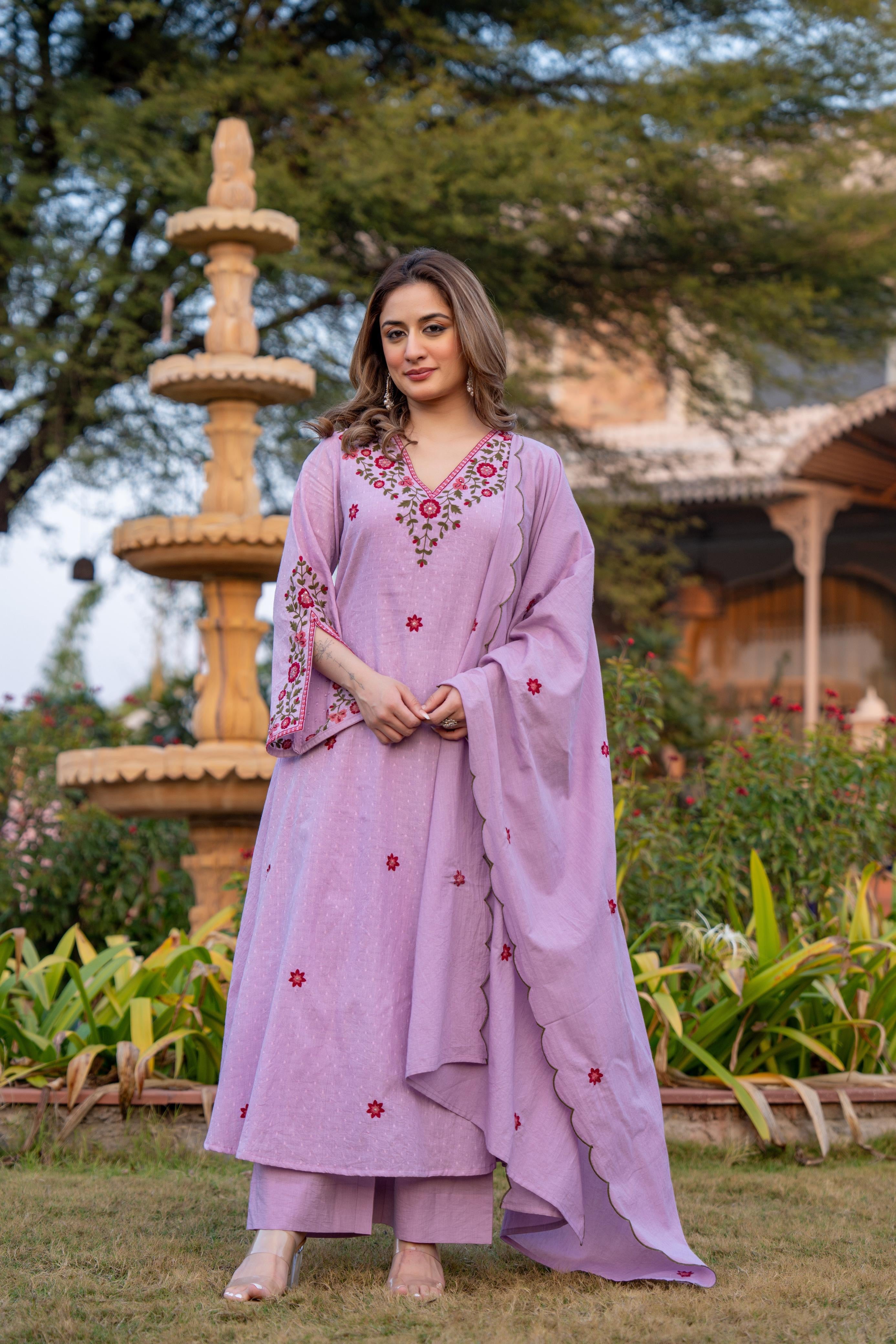 Petal Rhythm – Dobby Mul Cotton Edit