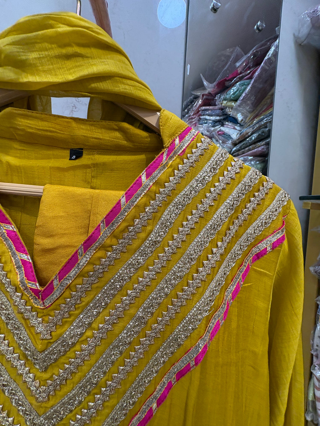 Sunshine in Gold – Festive Suit Set