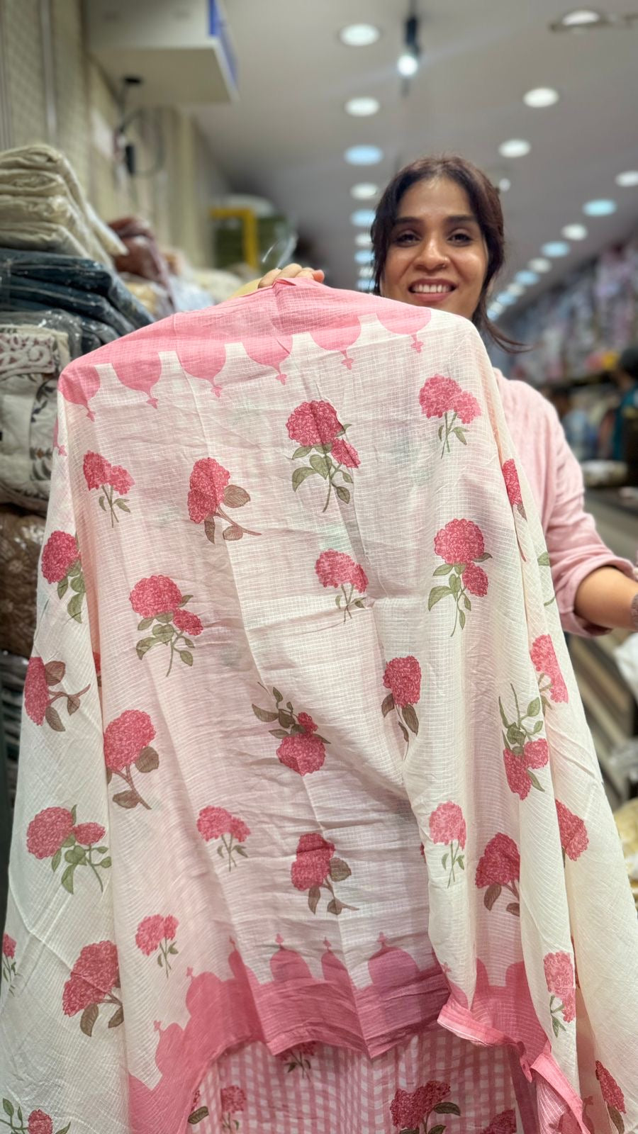 The Blooming Courtyard Suit Set