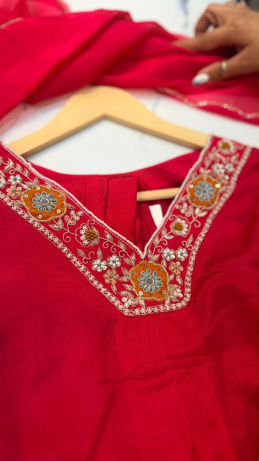Rani Pink Reverie – Luxury Embroidered Suit Set
