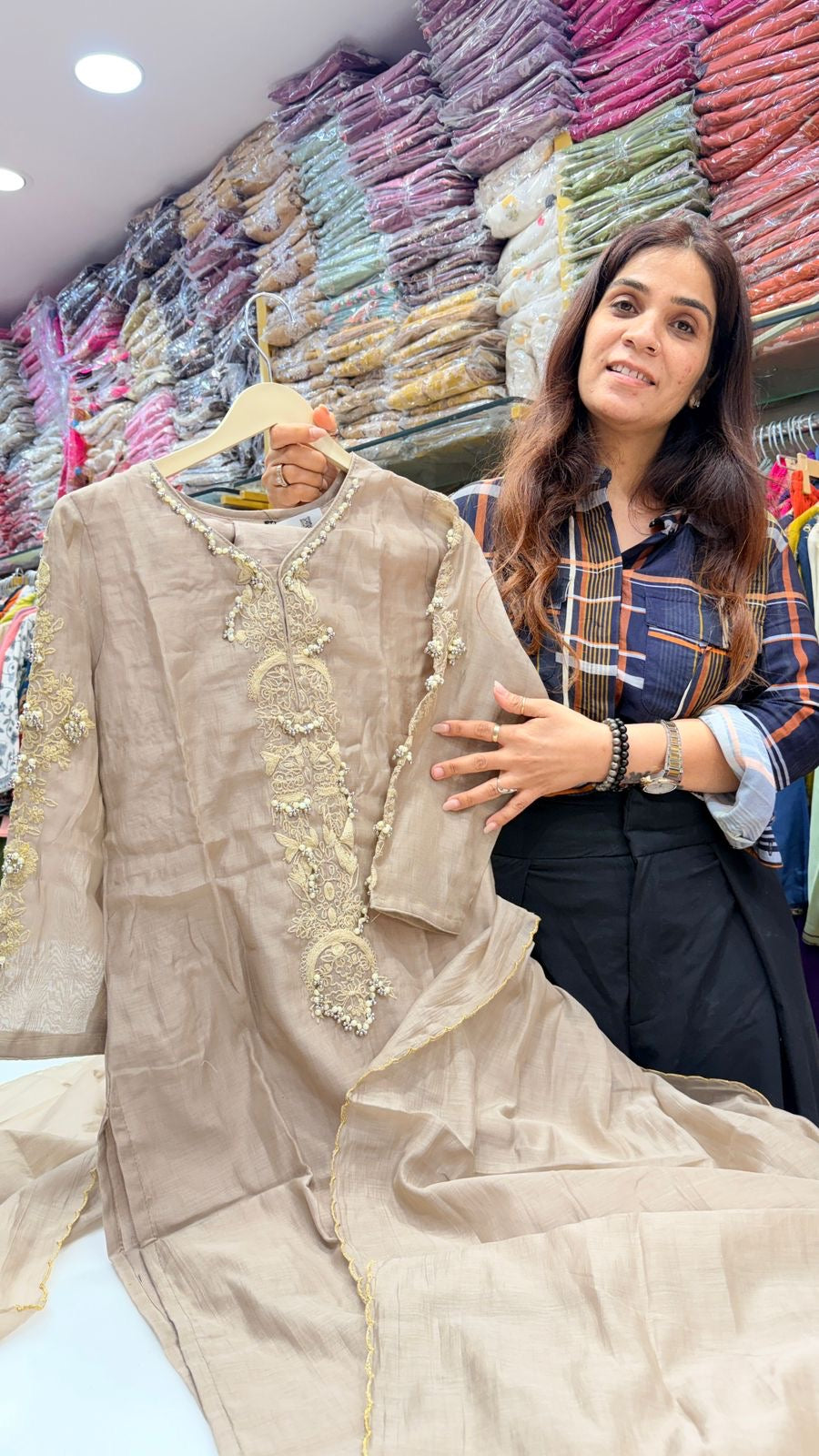 Threads of Love – Mul Chanderi Couture