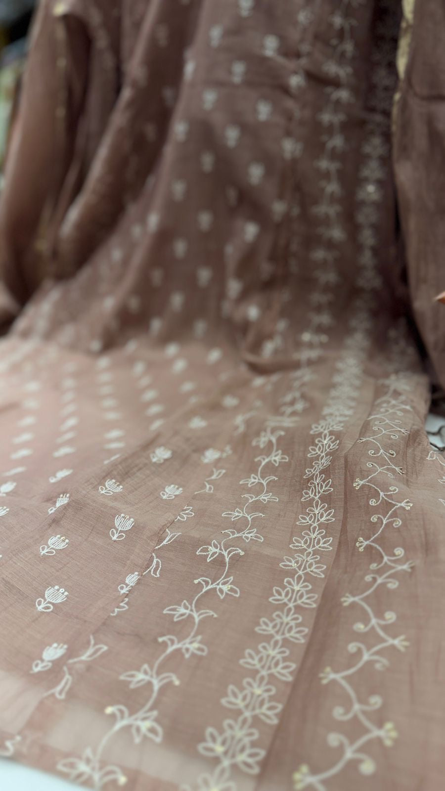 Dust Rose’ Mul Chanderi