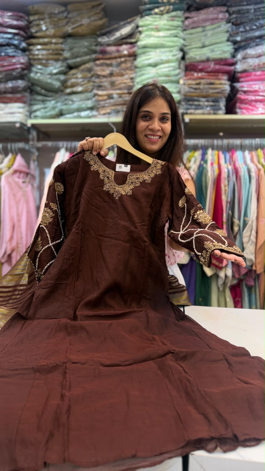 Jahan Nazar Thehar Jaaye— Mul Chanderi Luxe