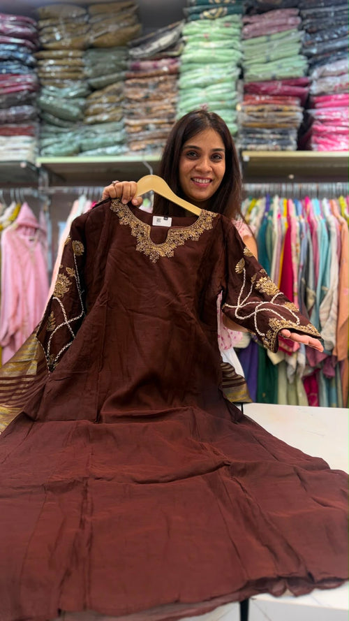 Jahan Nazar Thehar Jaaye— Mul Chanderi Luxe