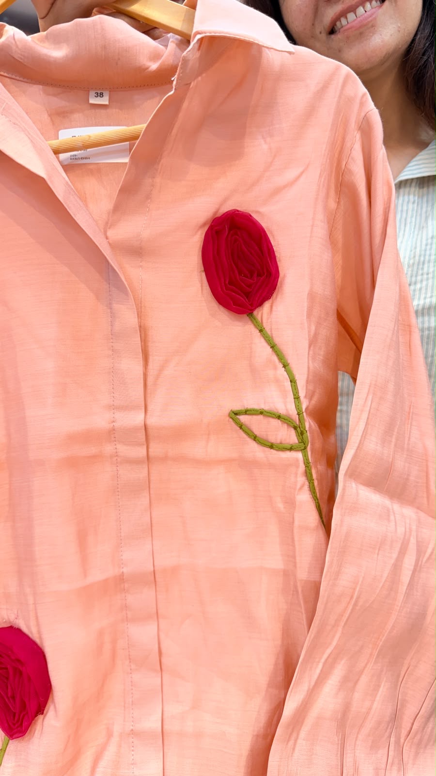 A Rose in Passing – Peach Co-ord Set