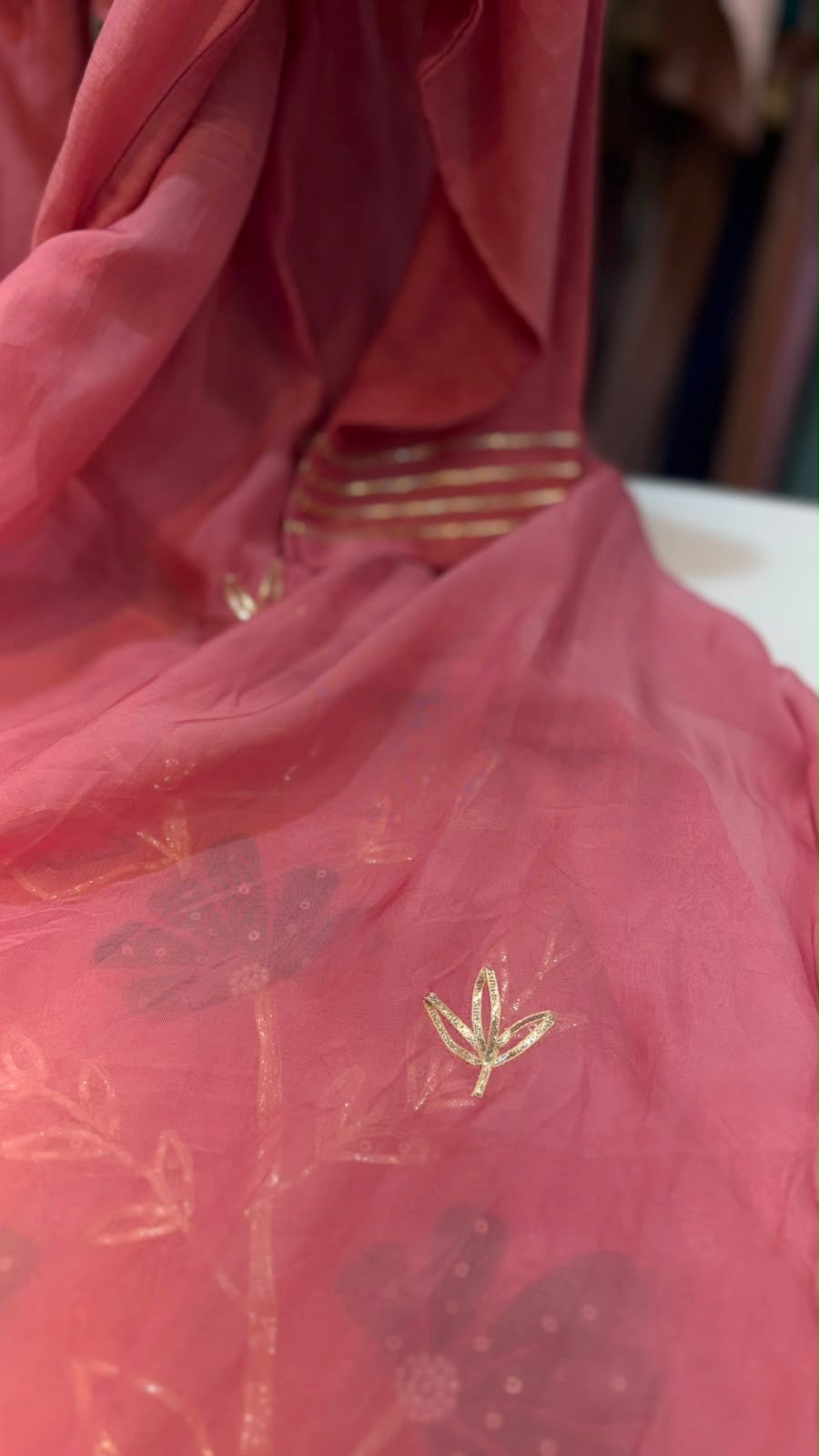 Golden Bloom Atelier – Mul Chanderi Collection