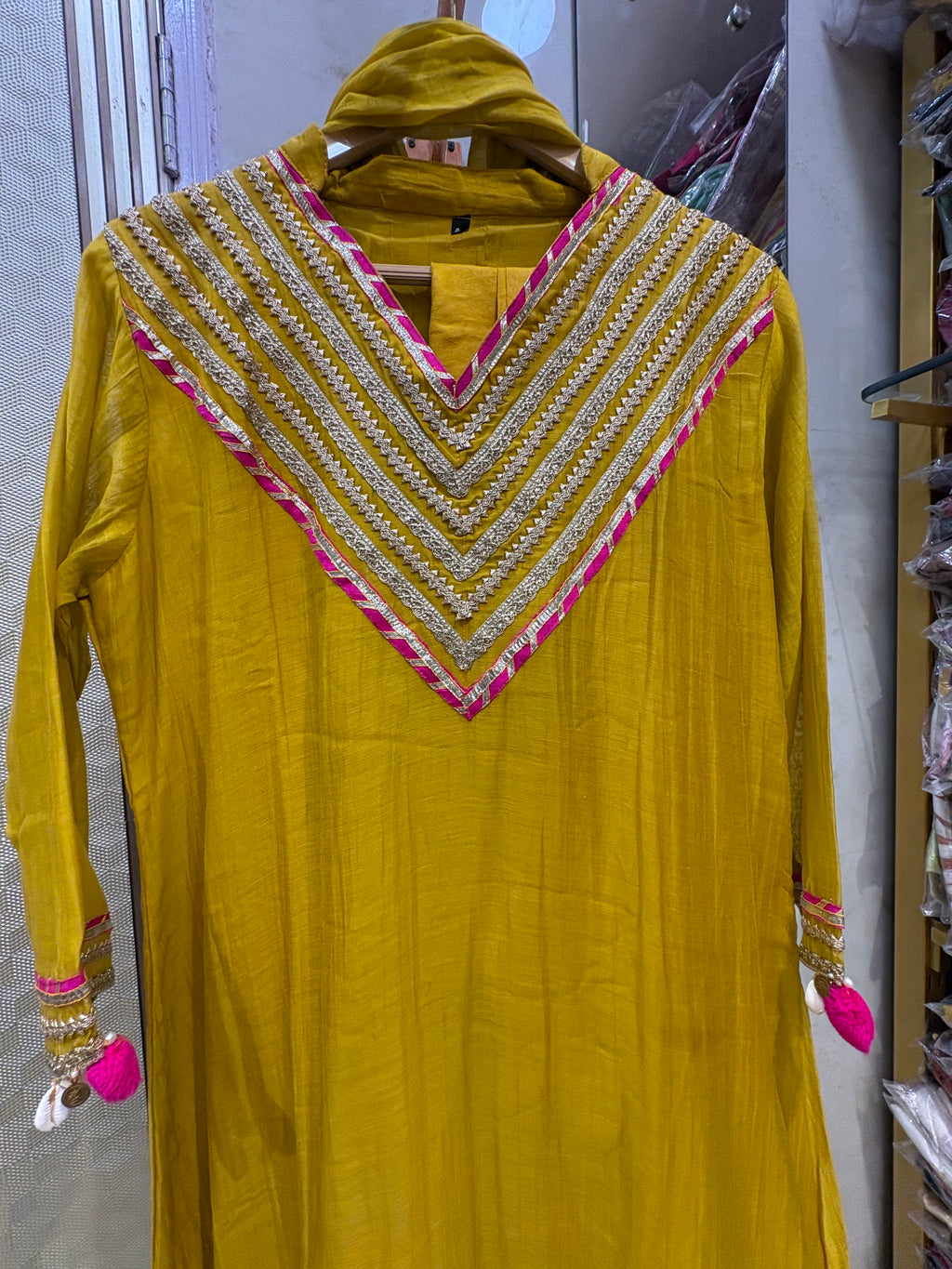 Sunshine in Gold – Festive Suit Set