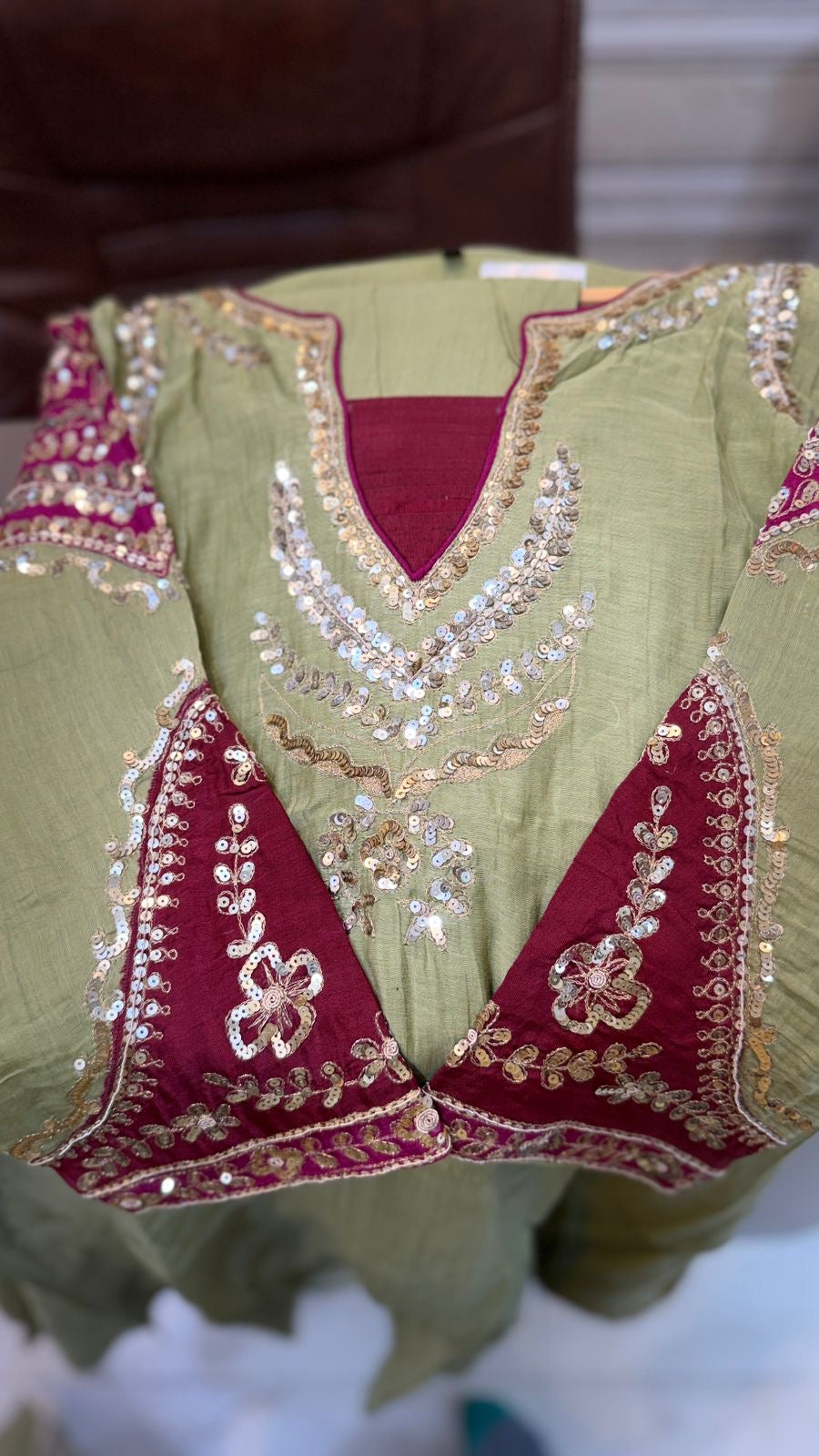 The Detail Theory – Mul Chanderi Suit Set