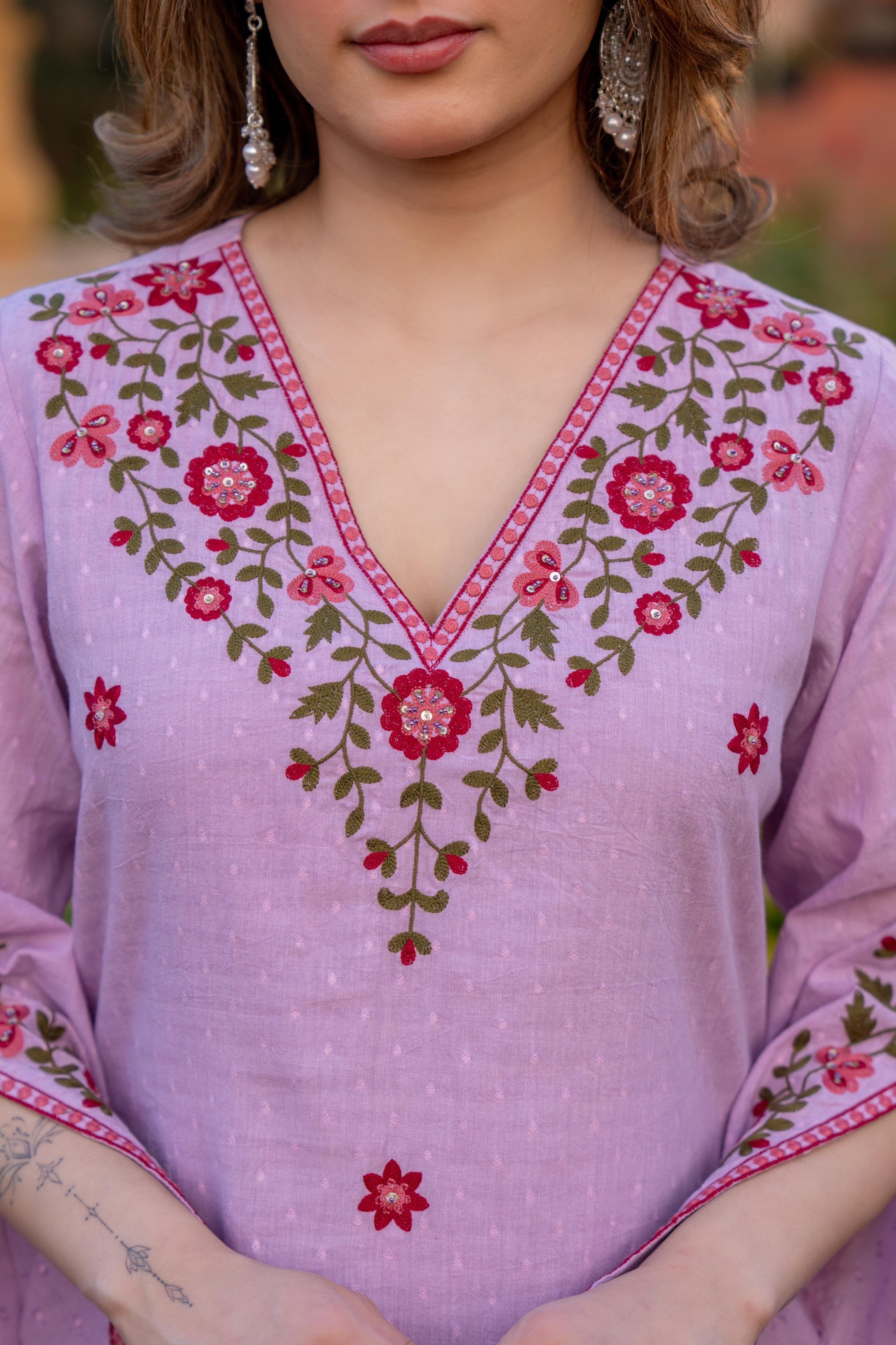 Petal Rhythm – Dobby Mul Cotton Edit