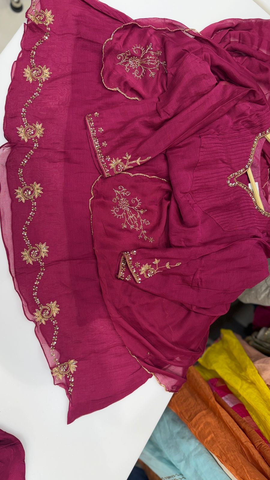 Montavie Grace Mul Chanderi Edition