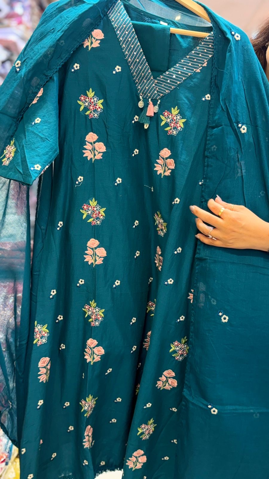 Flowers, In Passing – Cotton Suit Set ⭐