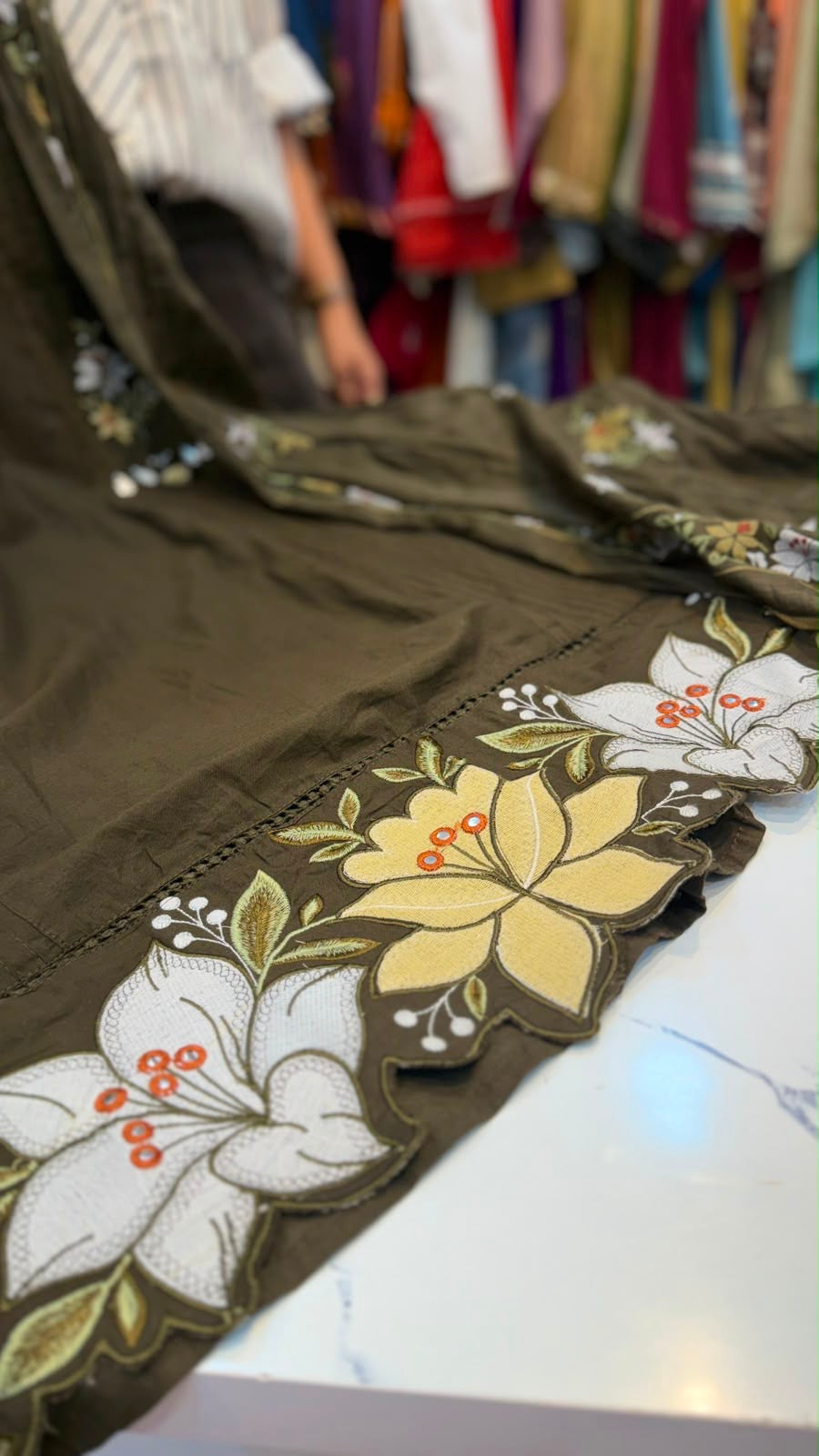 Petals After Dusk – Cotton Suit Set | 4 Shades