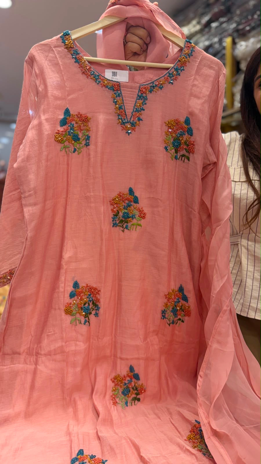 Marigold Muse Mul Chanderi