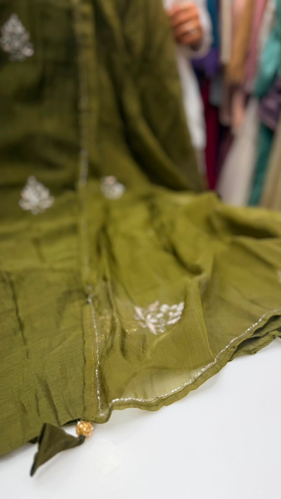The Enchanted Loom— Mul Chanderi Trinity