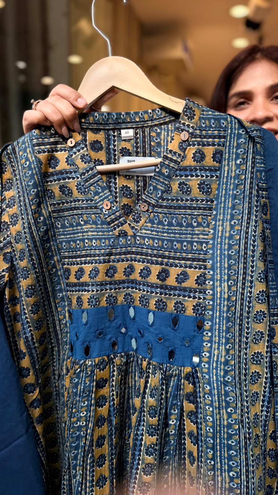Pure Ajrakh Hand Block Collection